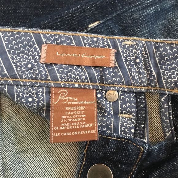 Paige Laurel Canyon lowrise bootcut jeans - Picture 9 of 11